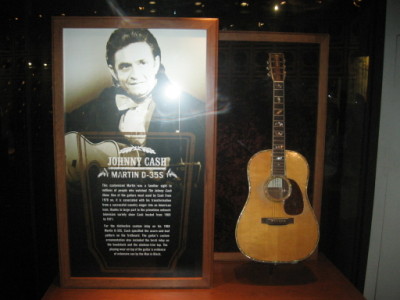 Johnny Cash Display