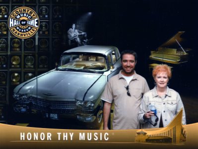 Steve & I Elvis's Car Hall of Fame